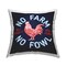 No Farm or Fowl Outdoor Printed Pillow Design by Jedco Brands, Inc., 18 x 7 x 18